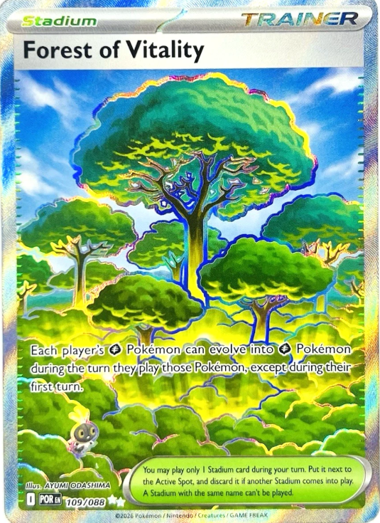 Producto - Forest of Vitality (109/088) [Mega Evolution: Perfect Order]