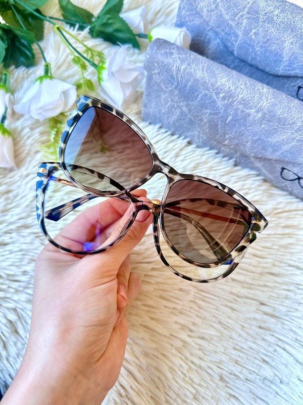 Producto - Tr90 carey + cristales blue cut AR stock