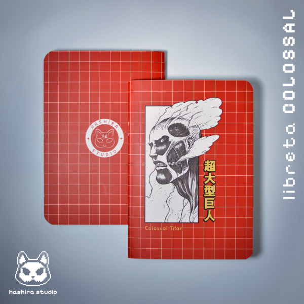 Producto - Libreta A6 Colossal Titan