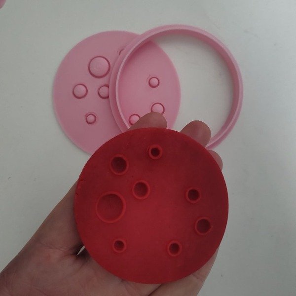 Producto - Luna crater en relieve