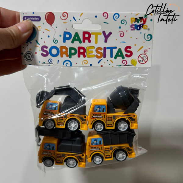 Producto - CAMIONES INGENIERÍA PULL BACK - 4 UNIDADES