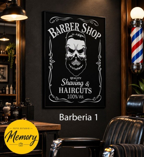 Producto - Cuadro Barbería - Diseño 1