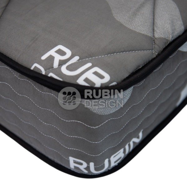 Producto - Colchón de espuma RUBIN 190x80X18 26KG líneaTOPACIO tela jackard matelasse - 2
