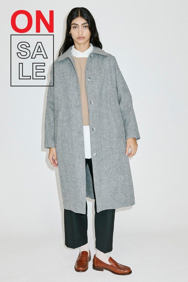 Producto - Tapado Maxi Balloom Lana FW26
