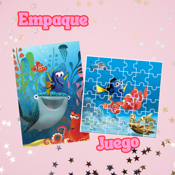 Producto - Rompecabezas Nemo + packaging