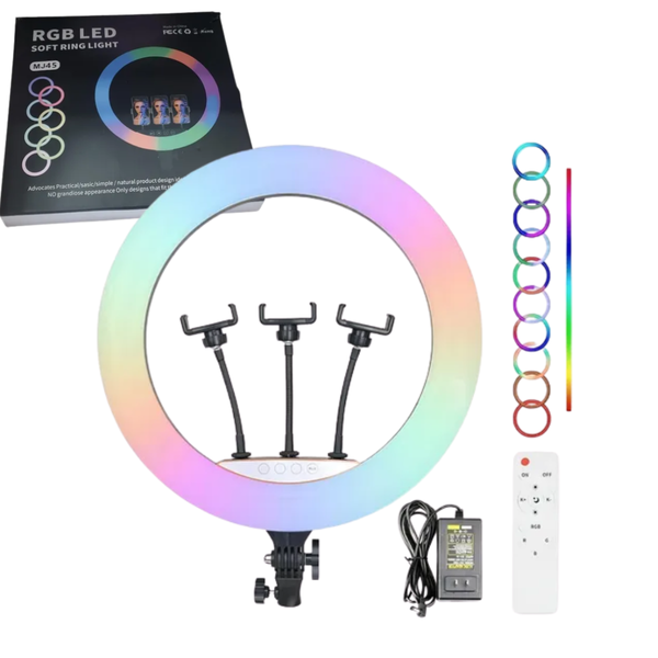 Producto - Aro Led RGB 18" MJ45 (SIN TRIPODE)