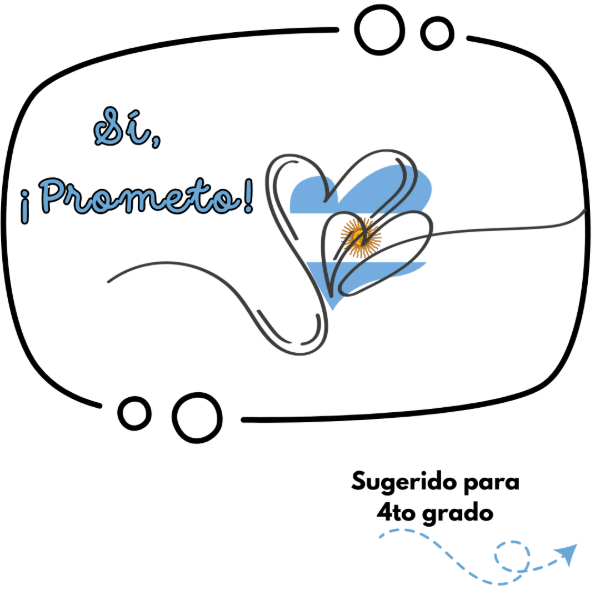 Producto - Sí, prometo. Día de la Bandera. 4to grado