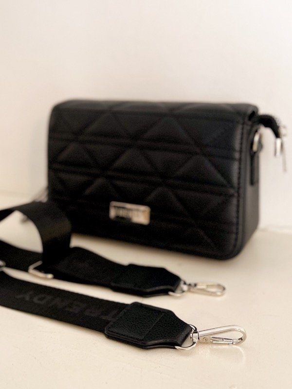 Producto - Cartera Rígida Trendy Negro