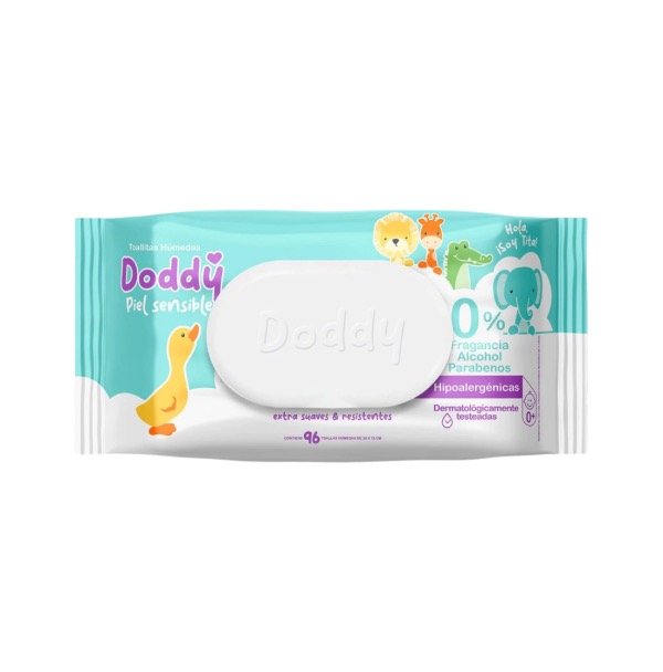 Producto - Toallitas húmedas Doddy Piel Sensible 96u.