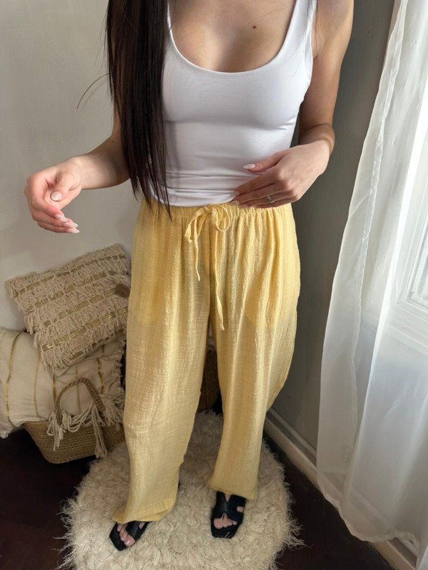 Producto - Pantalon Goa Amarillo