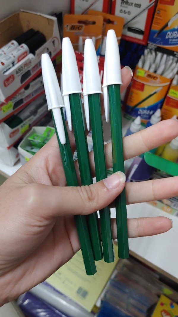Producto - Bolígrafo Bic Opaco 1.0 mm Verde