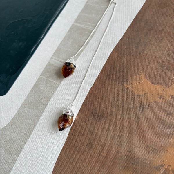 Producto - Colgante Cuarzo Ahumado