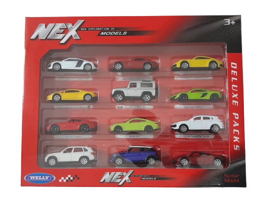 Producto - Welly Deluxe Packs x 12 1/60