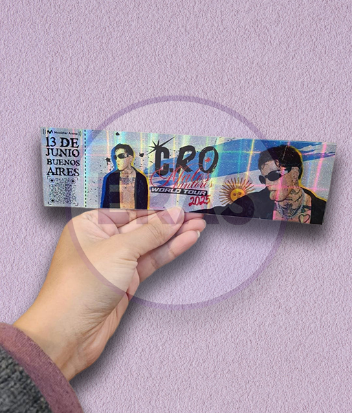 Producto - ENTRADA HOLOGRÁFICA - CRO - MOVISTAR 2025