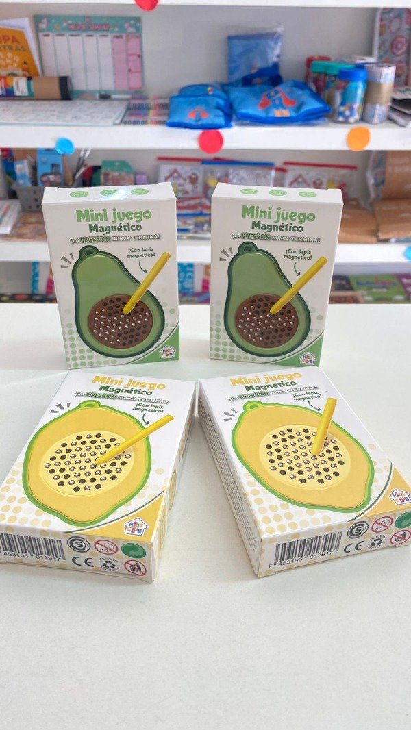 Producto - Mini juego magnético- Palta/ Limón- Sha