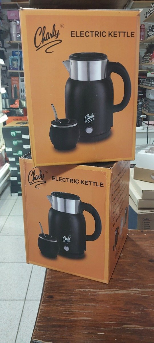Producto - PAVA ELECTRICA CHARLI C MATE X MAYOR