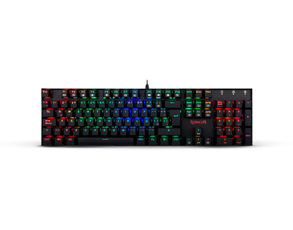 Producto - Teclado Gamer Redragon Mitra K551 Spanish Red Switch Black