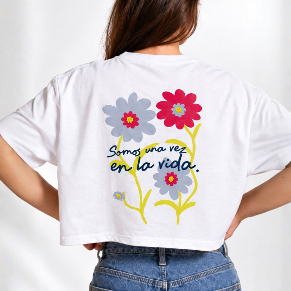 Producto - Remera Vida (boxy fit)