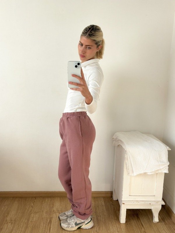 Producto - Jogger frisado amplio con puños