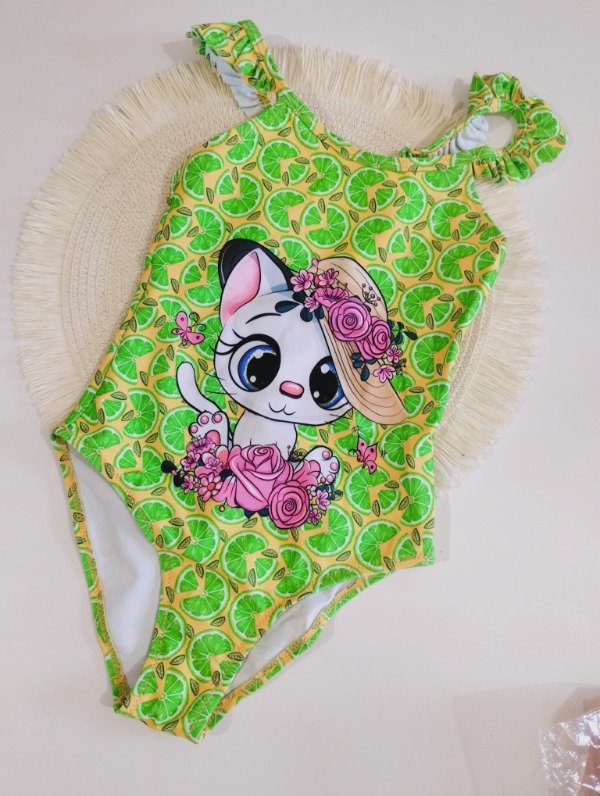 Producto - Malla de niña gatito talle 4-6 años