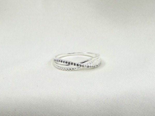 Producto - Anillo con cubic y bolitas triple