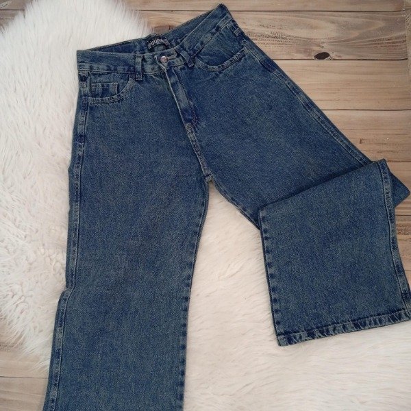 Producto - 671 - JEAN WIDE LEG OXIDO