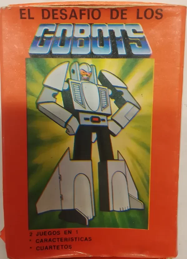 Producto - Cartas El Desafio de los GOBOTS  años 80