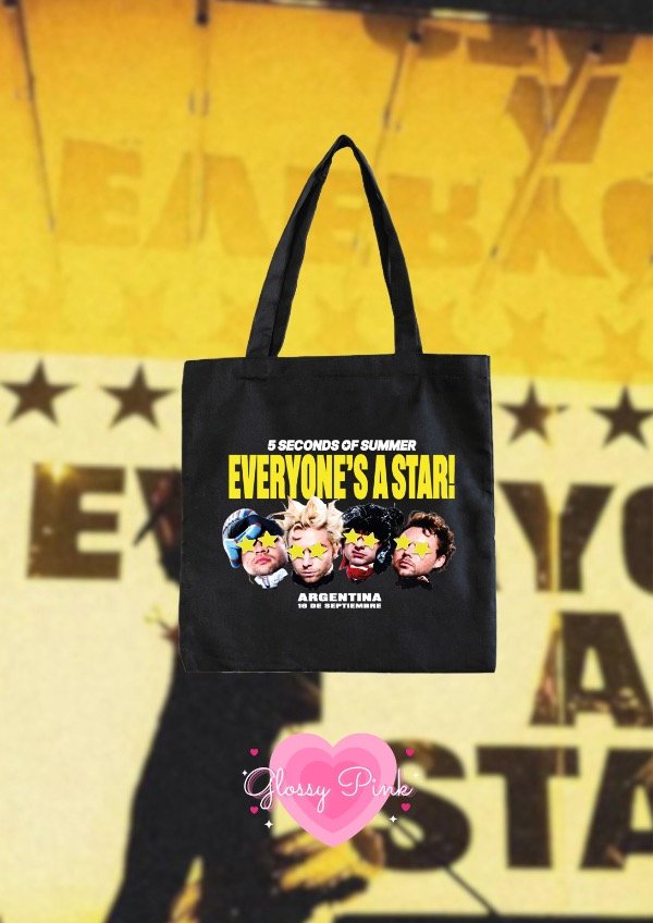 Producto - Tote Bag 5SOS Argentina - DTF