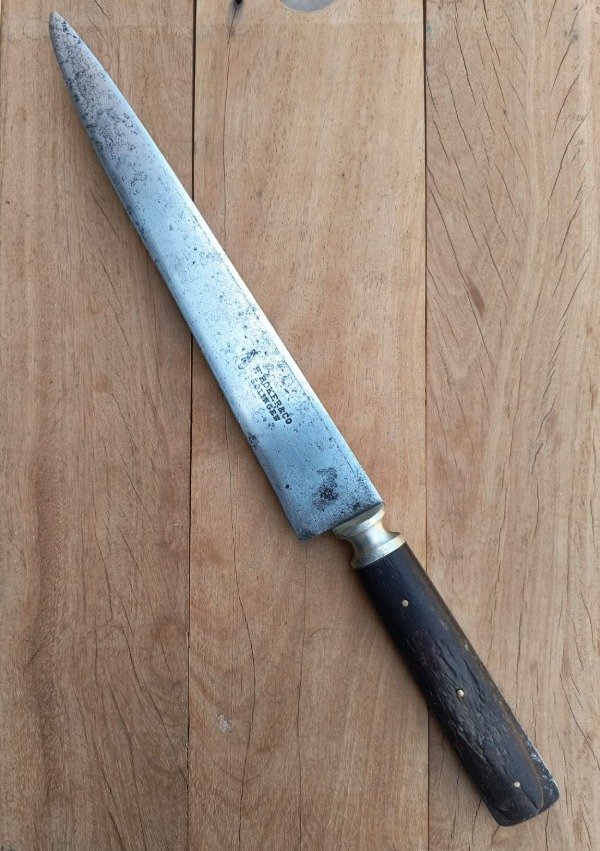 Producto - CUCHILLO ANTIGUO 'BÖKER Y CO' DE 23CM DE HOJA