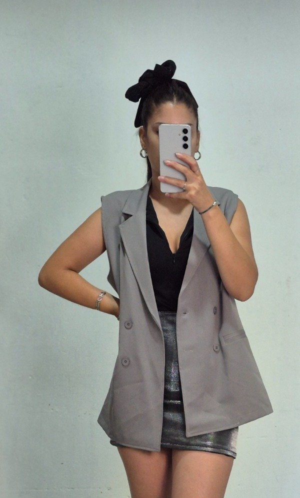 Producto - Chaleco Francia gris