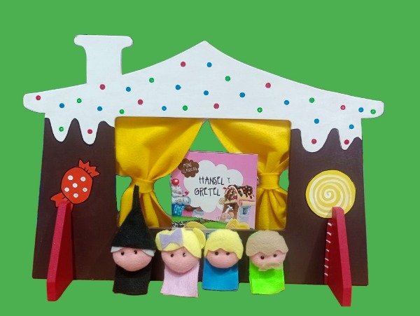Producto - HANSEL Y GRETEL - TEATRO + CUENTO + TÍTERES DEDOS