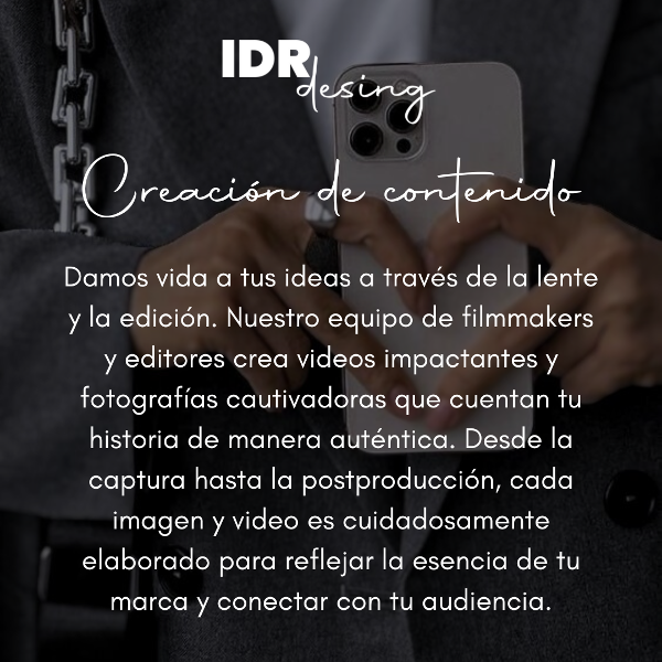 Producto - Creacion de Contenido