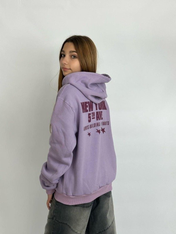 Producto - BUZO NY LILA