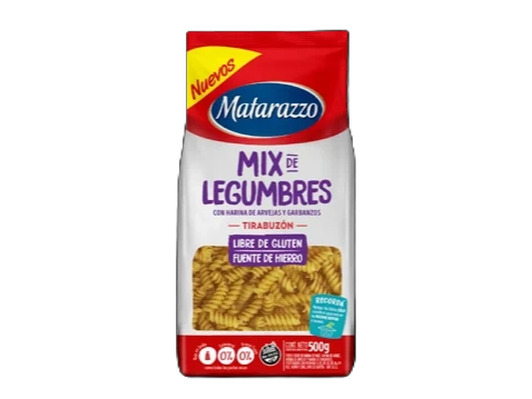 Producto - Tirabuzón Mix de legumbres Matarazzo