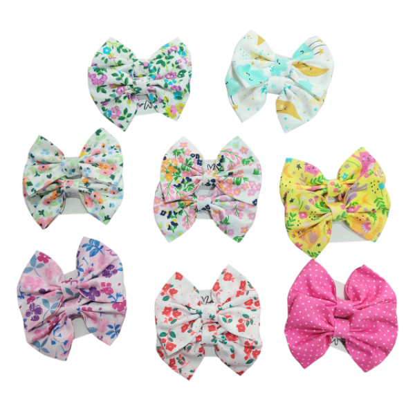 Producto - Par de moños estampados