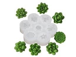 Producto - MOLDE SILICONA MINI SUCULENTAS