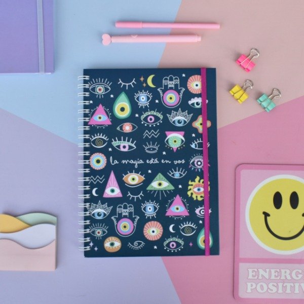 Producto - CUADERNO A4 TAPA DURA -  MAGIA