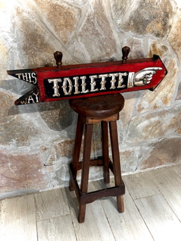 Producto - Cartel toilette