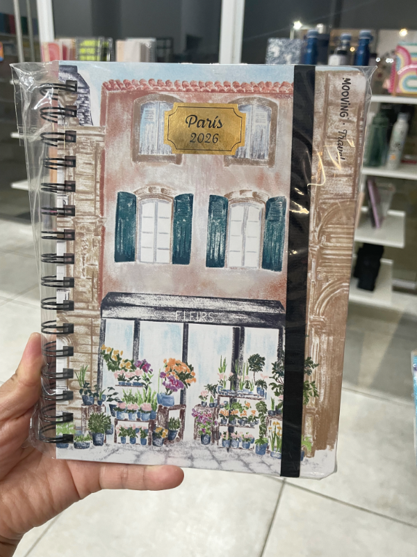 Producto - Agenda Mooving Travel 2026 15x21 Día por Página