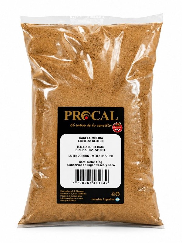 Producto - CANELA MOLIDA POR 1KG PROCAL