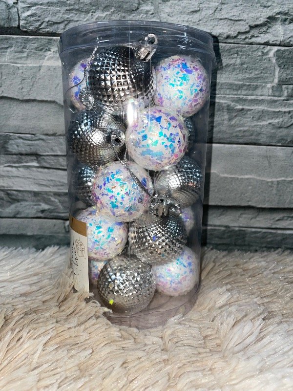 Producto - Set x20 bolitas PVC con brillo - 2