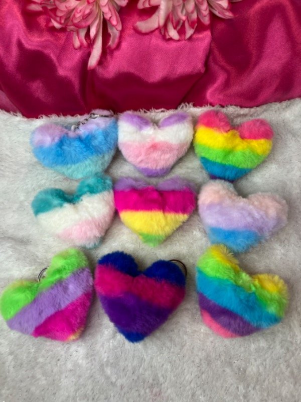 Producto - Llavero corazón colores