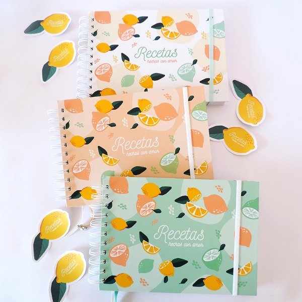 Producto - Recetario "Limones"