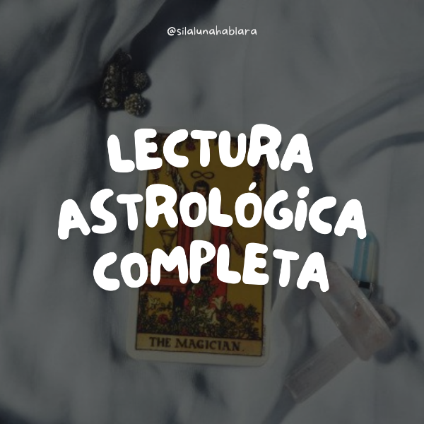 Producto - Lectura astrologica completa