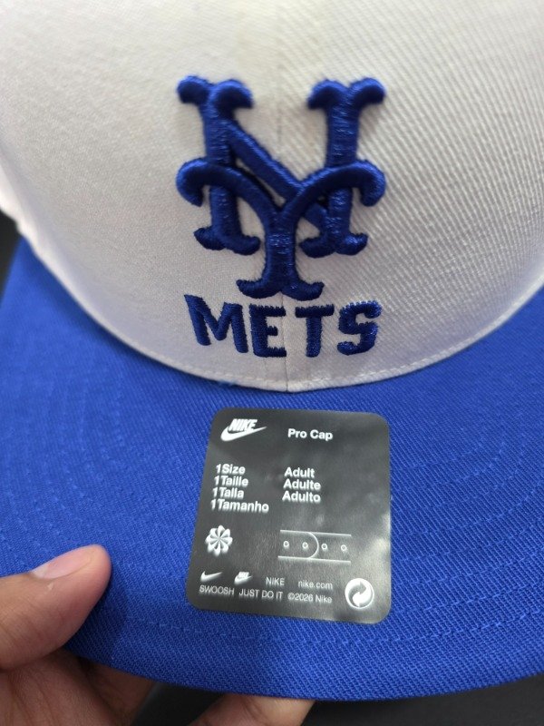 New York Mets Nike Cooperstown Pro Dri-Fit Collection 2026 One Size Snapback — imagen 3