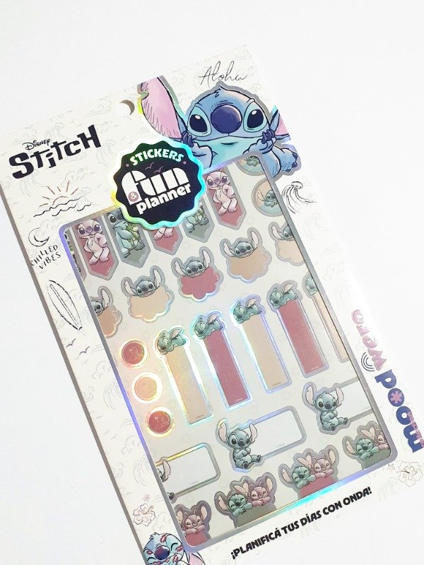 Producto - Stikers Wero Planificadores Stitch