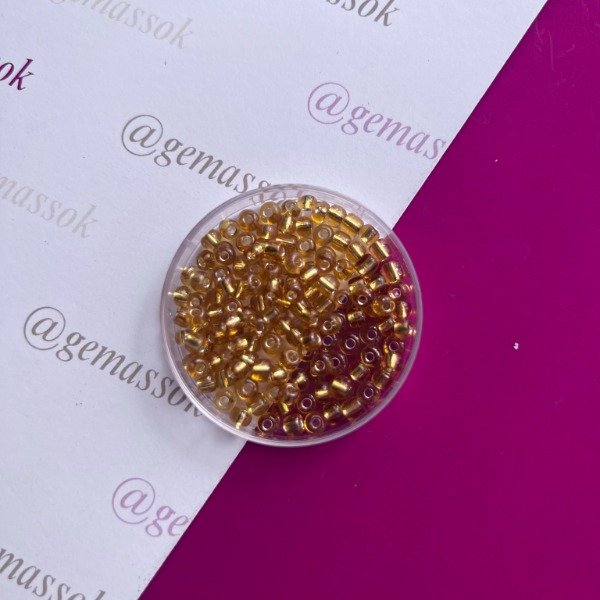 Producto - Mostacilla dorado inyectado