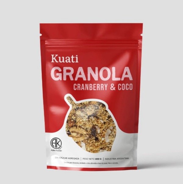 Producto - Granola Kuati Arándanos y Coco x 400gr