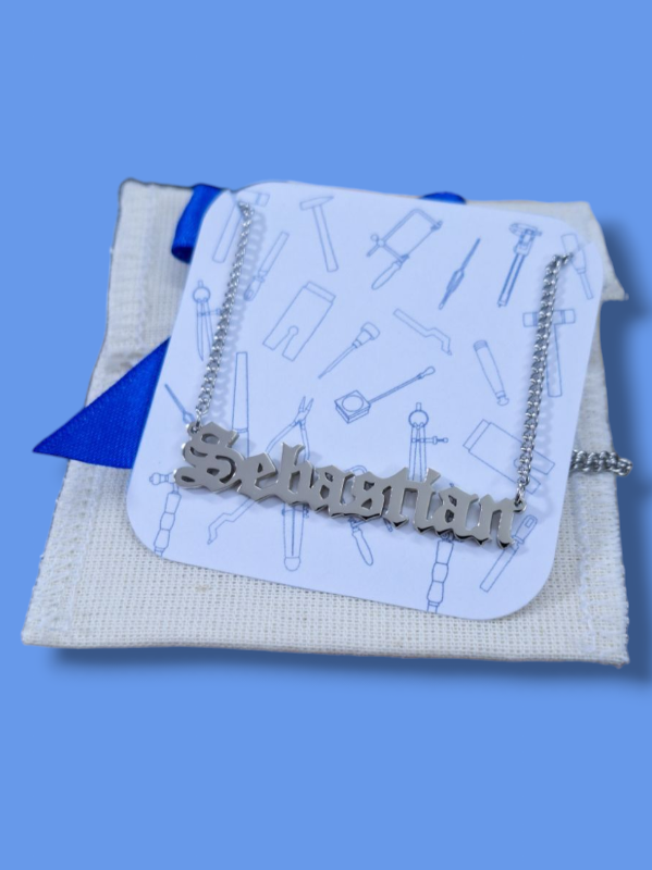 Producto - Nombre Personalizado con Cadena, Alpaca