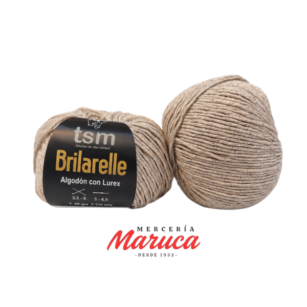 Producto - Hilo de Algodón con Lúrex TSM Brilarelle (Ovillo 50g) - 5
